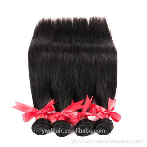 7A Grade Brazilian Virgin Hair Straight 3 Bundle Deals Human Hair Bundles Brazilian Hair Weave Bundles